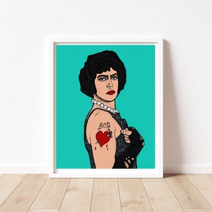 Rock Horror Pop Art // Rocky Horror Picture Show // Cult Movie Art