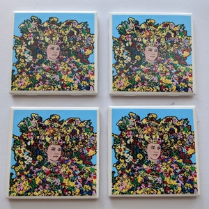 Midsommar Coasters // Midsommar May Queen Art