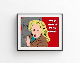 Night of the Living Dead // Horror Film Pop Art Print