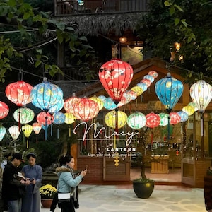 Set of 40 Waterproof Fabric Lanterns: Wedding & Patio Decor
