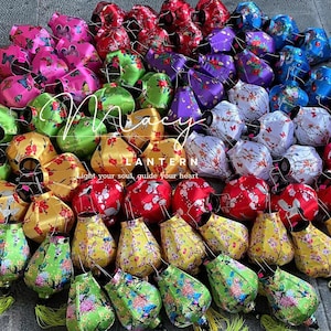 Set of 70 waterproof lanterns 22cm - Mix color and shape - Wedding decoration - Garden decoration - TET lanterns - Lantern for decoration