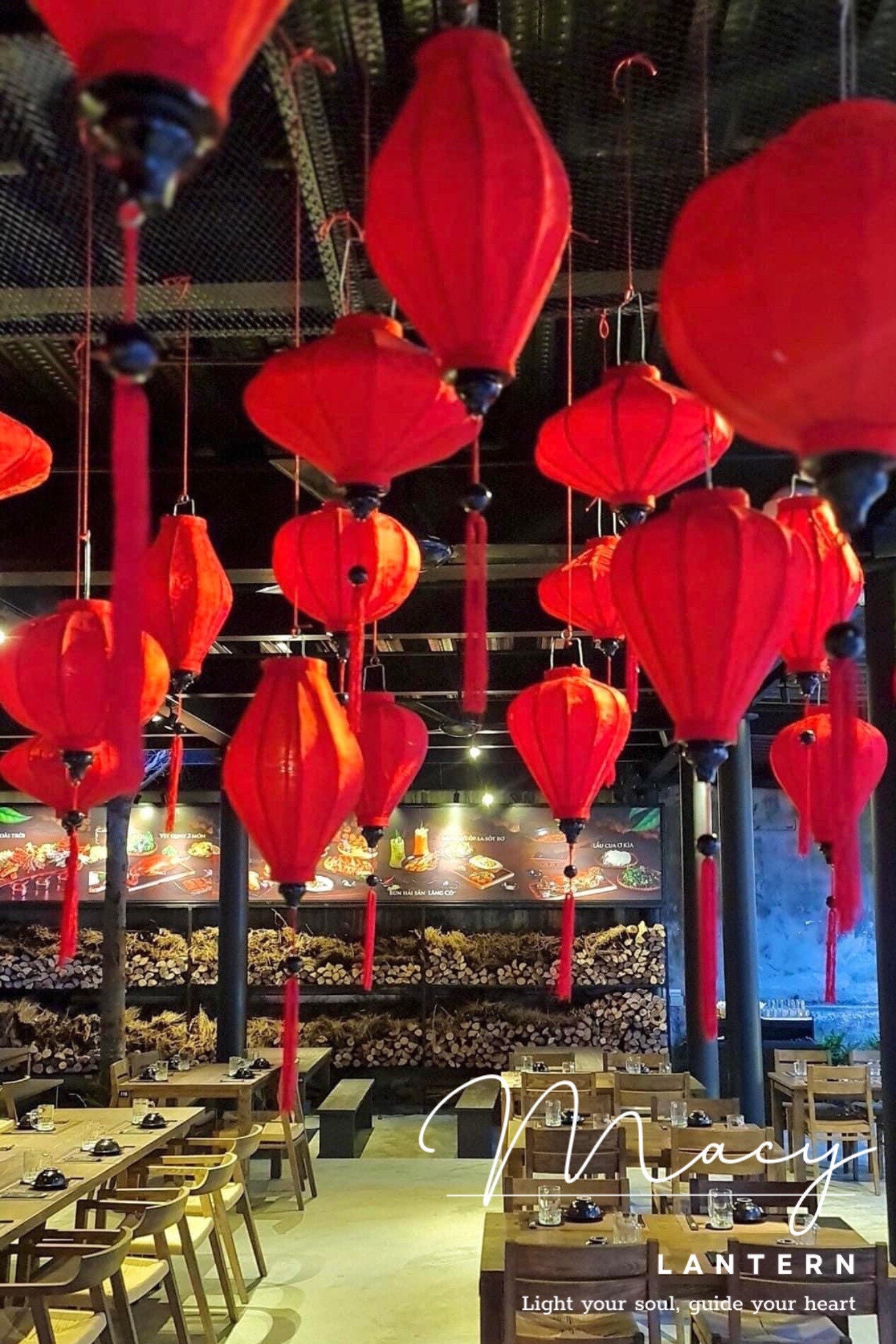 Large red sale paper lanterns