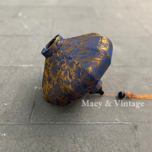 Hoi An Bamboo Silk Lantern: UFO Shape, Wedding & Home Decor (35cm)