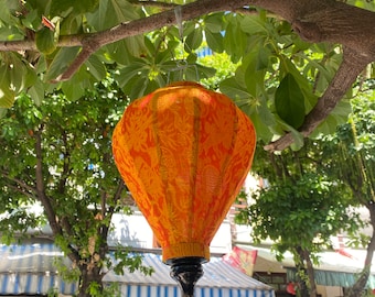 Hoi An Bamboo Silk Lantern: Customizable Wedding & Home Decor (55cm)