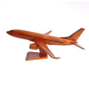 Boeing 737 airplane model 18x14x7 Gift for pilot Gift for airplane lovers image 6