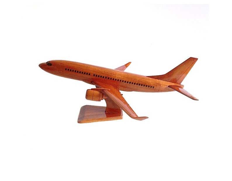 Boeing 737 airplane model 18x14x7 Gift for pilot Gift for airplane lovers image 6