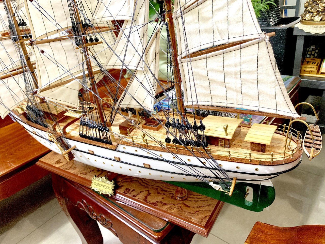 Gorch Fock Model Ship Kit Germantraining – EILBI