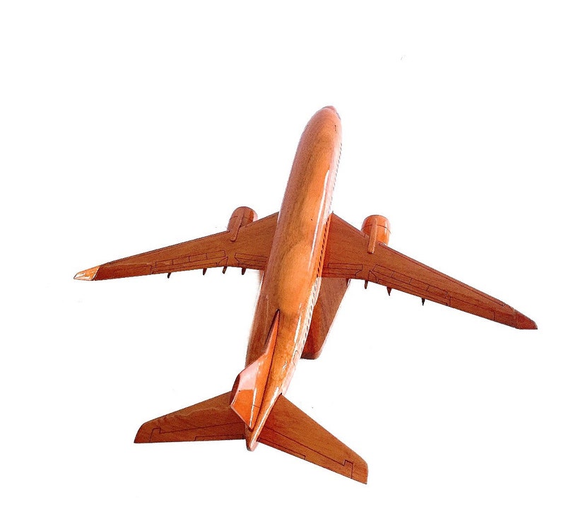 Boeing 737 airplane model 18x14x7 Gift for pilot Gift for airplane lovers image 4