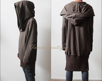Mens hoodie with oversized hood hot sale