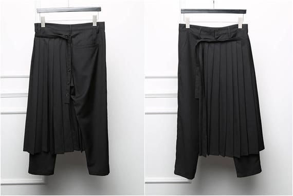 mens wrap skirt
