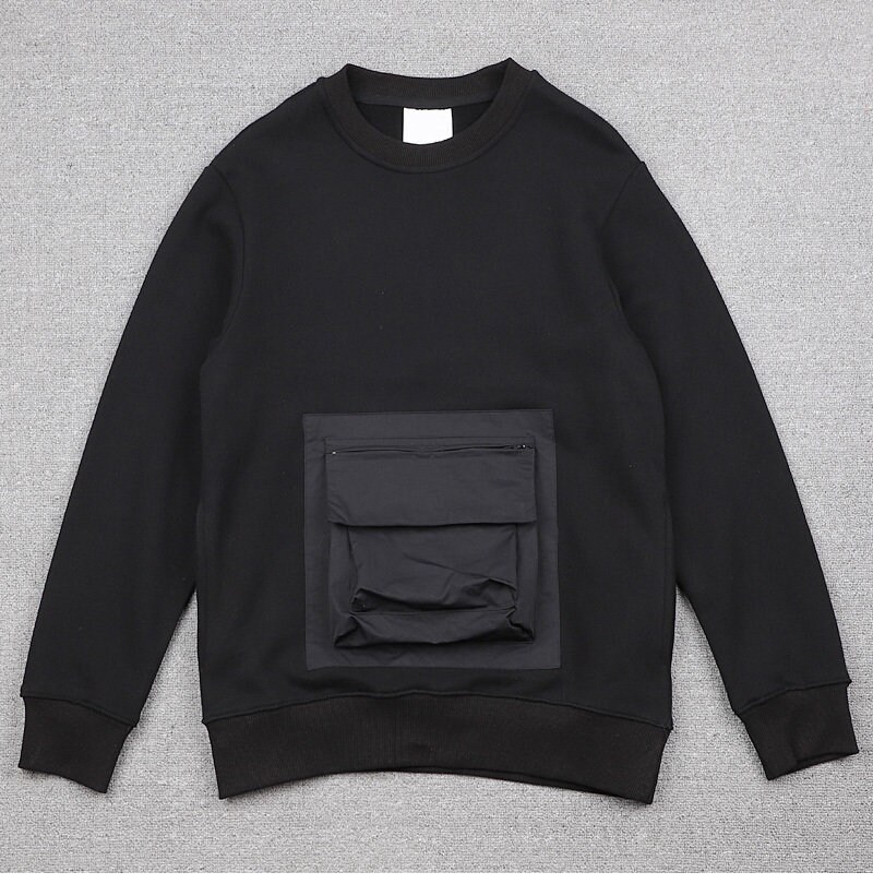 XS-6XL Winter Men's Round Neck Pullover 