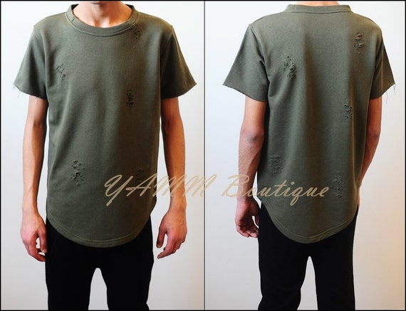 Distressed t cheap shirt mens
