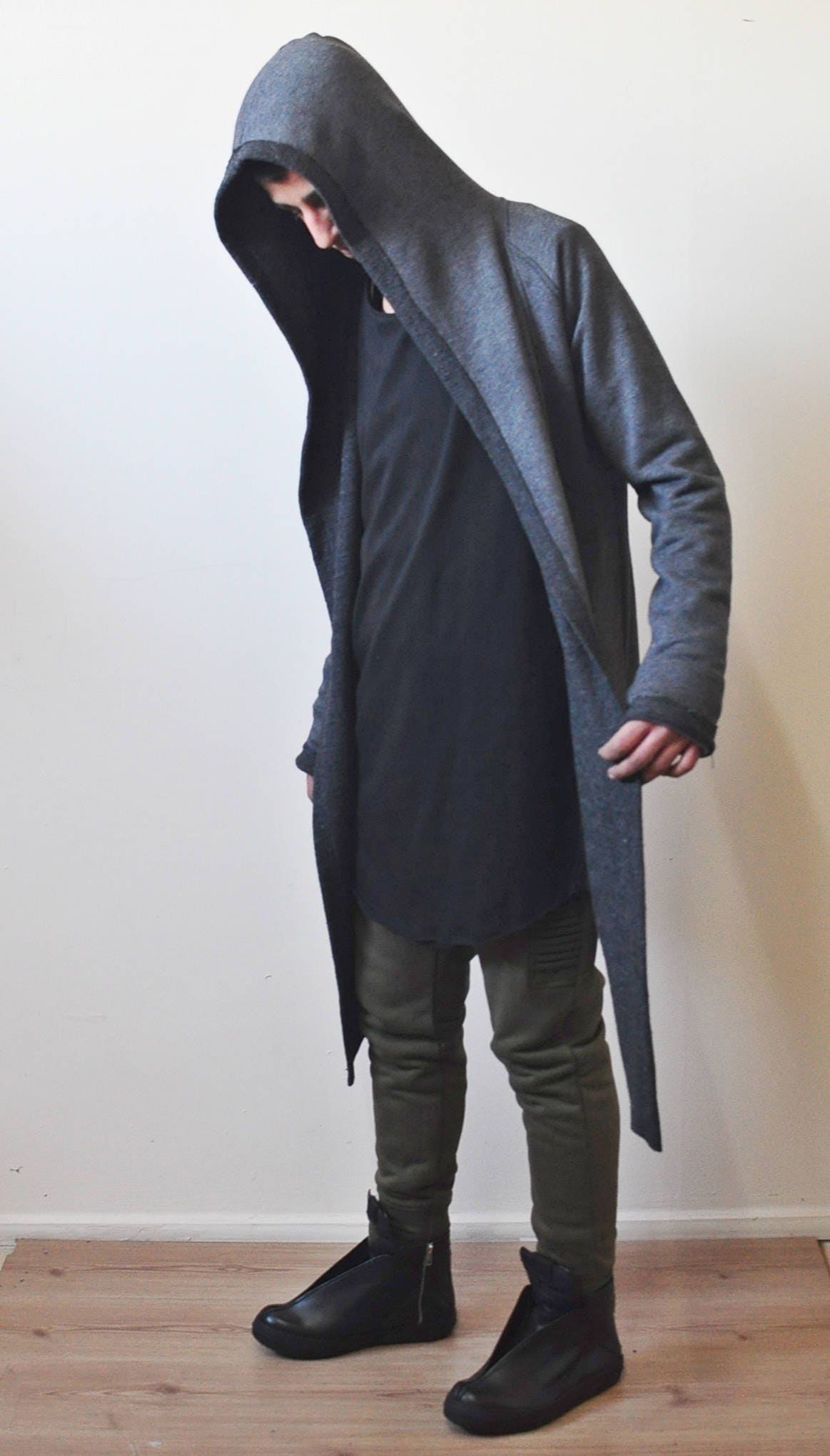 XXS-6XL Oversized Men's Cardigan Glove 