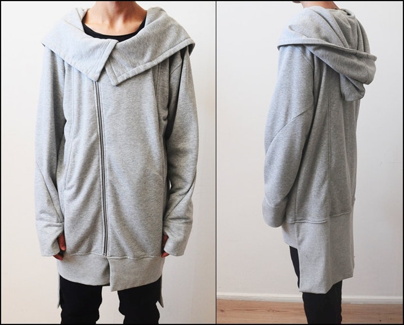 XS6XL Oversized Essentials Oversized Hood Long Sleeve Hoodie Etsy