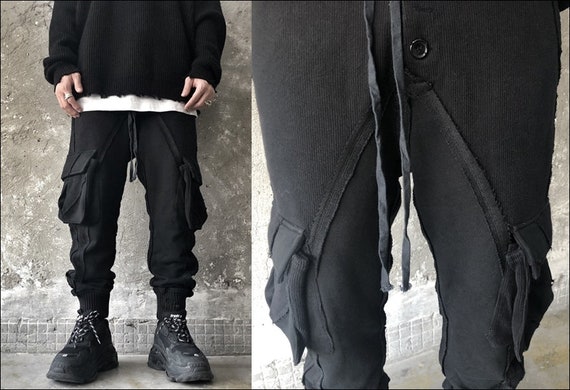 Mens Military Print Track Pants