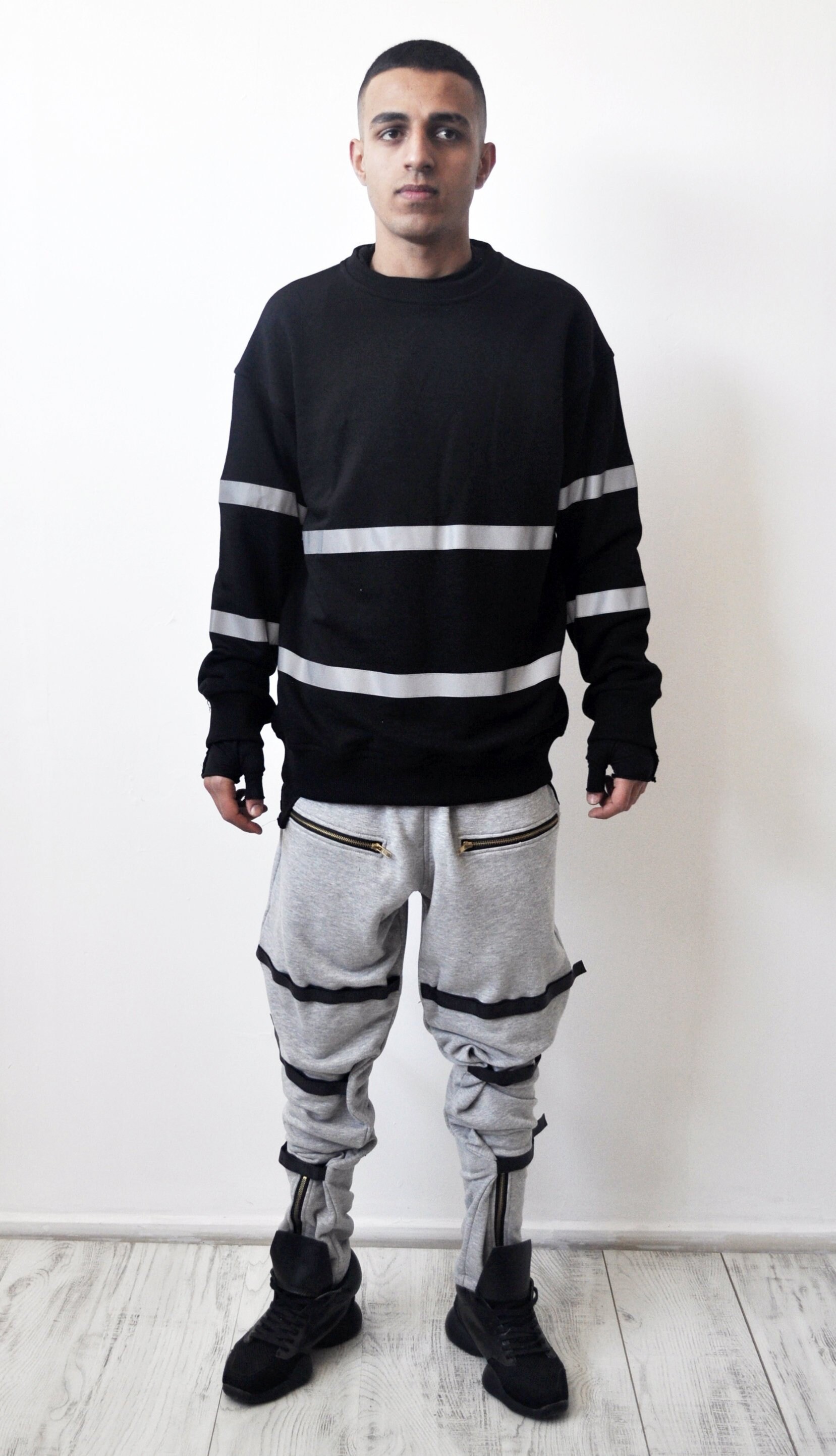 XS-6XL Crew Neck High Visibility 