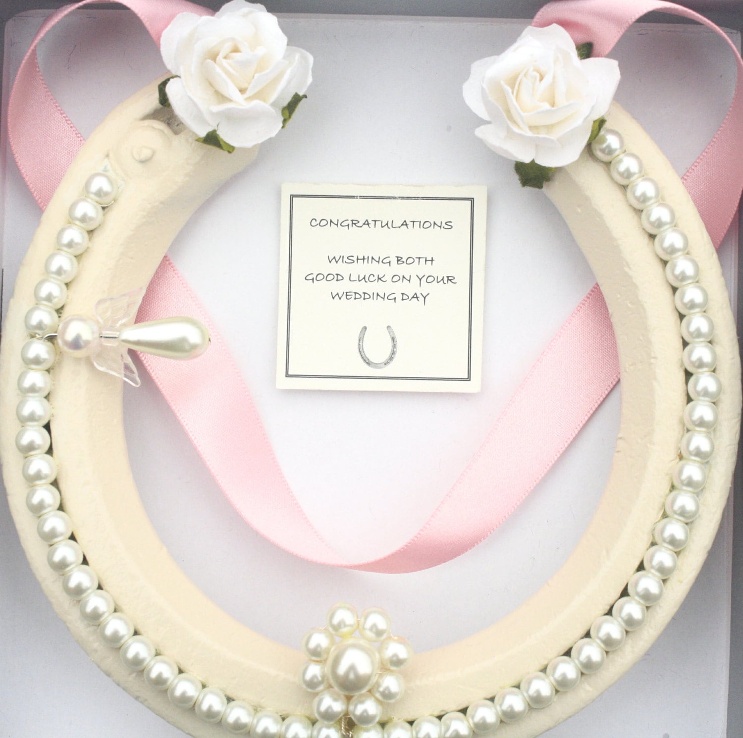 Bridal Wedding Real Lucky HorseShoe Good Luck Gift with Etsy