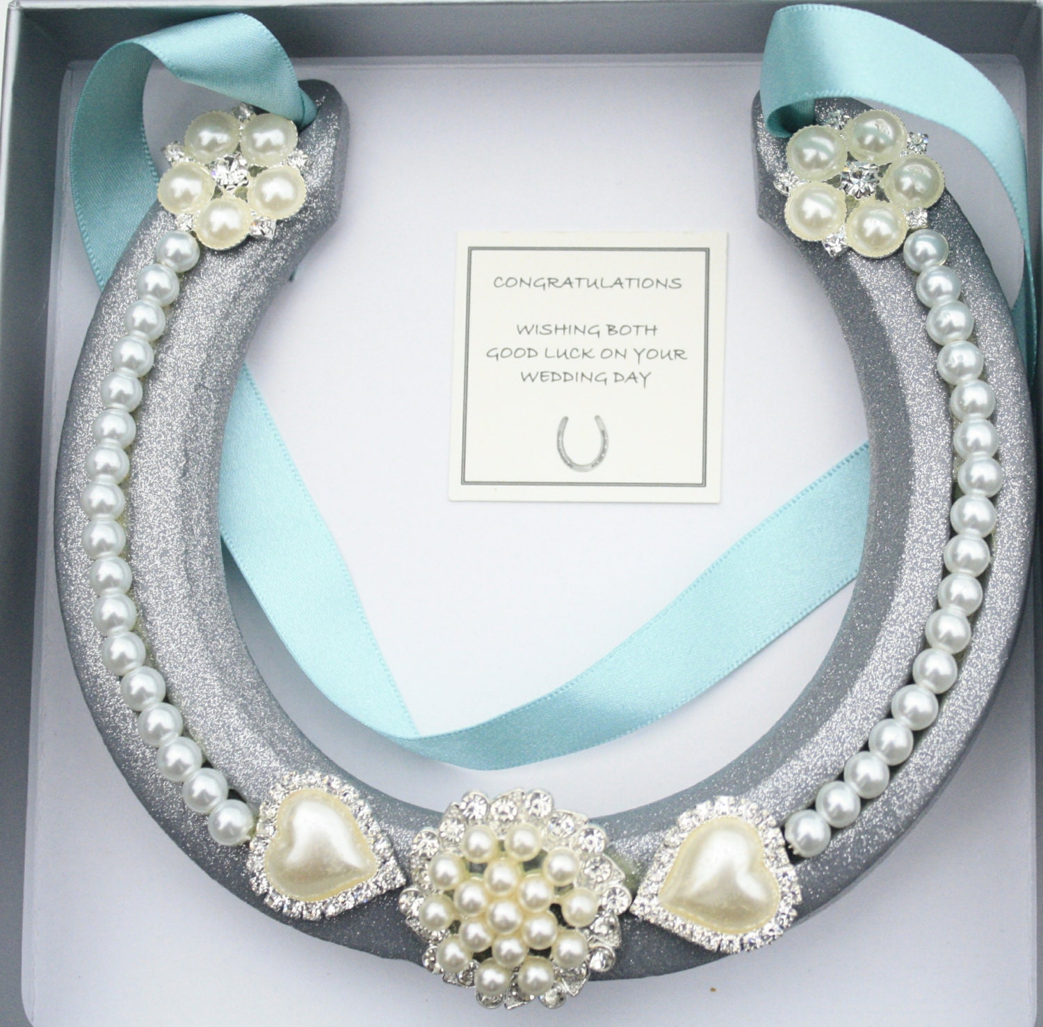 Wedding Good Luck Real Horseshoe Bridal wedding Gift Etsy