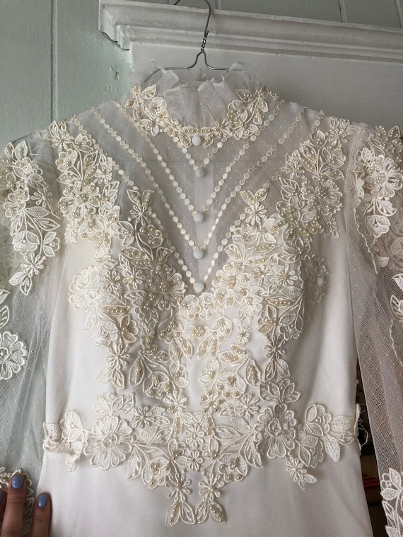Vintage wedding gown
