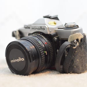 Minolta XG-7 with Minolta auto 200x external flash