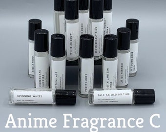 Anime Fragrances C | Dandy Lions Creations | Anime Perfume Cologne | Fandom Gift | Gifts for Geeks | Gifts Under 15 | Cosplay Prop | Otaku