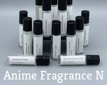 Anime Fragrances N | Dandy Lions Creations | Anime Perfume Cologne | Fandom Gift | Gifts for Geeks | Gifts Under 15 | Cosplay Prop | Otaku