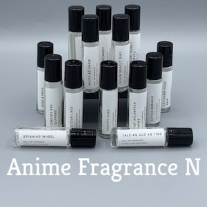 Anime Fragrances N | Dandy Lions Creations | Anime Perfume Cologne | Fandom Gift | Gifts for Geeks | Gifts Under 15 | Cosplay Prop | Otaku