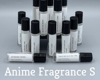 Anime Fragrances S | Dandy Lions Creations | Anime Perfume Cologne | Fandom Gift | Gifts for Geeks | Gifts Under 15 | Cosplay Prop | Otaku