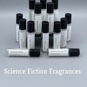 Science Fiction Perfume Cologne- Geek Gifts- Gifts for him- Gifts for Her- Outer Space- Galaxy- Cosplay Prop- Time- Gifts Under 15- Sci Fi