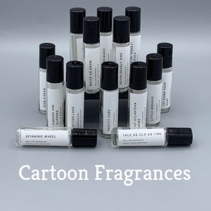 Cartoon Fragrance Collection | Dandy Lions Creations | Gift for Men Women | Cosplay Accessory Prop | Geek Gift | TV Gift | Geeky Gift Fandom