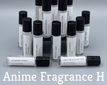 Anime Fragrances H | Dandy Lions Creations | Anime Perfume Cologne | Fandom Gift | Gifts for Geeks | Gifts Under 15 | Cosplay Prop | Otaku