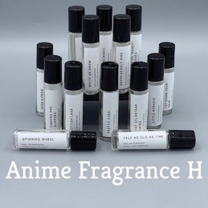 Anime Fragrances H | Dandy Lions Creations | Anime Perfume Cologne | Fandom Gift | Gifts for Geeks | Gifts Under 15 | Cosplay Prop | Otaku