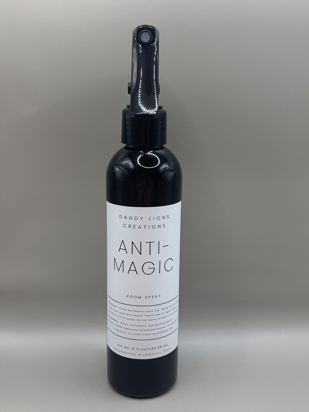 Anti-magic Room Spray | Dandy Lions Creations | Fantasy - Etsy