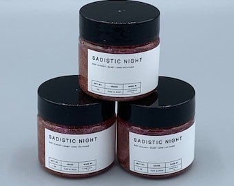 Sadistic Night Body Shimmer | Dandy Lions Creations | Anime | Otome Game | Body Glow | Vampire | Illuminating Gel | Aloe Vera | Highlighter