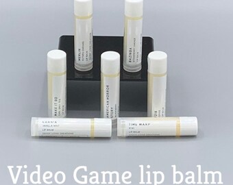 Video Game Lip Balm- Gamer Gift- Geek Gift- Gamer- Stocking Stuffer- Cosplay Prop- Gifts Under 5- Party Favor- Easter Basket for Teens- Gift