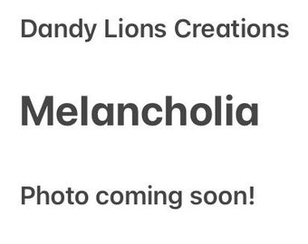 REFORMULATED Melancholia Fragrance | Dandy Lions Creations | Goth Perfume Oil | Halloween | Unique Fragrance | Alternative | Creepy | Spooky