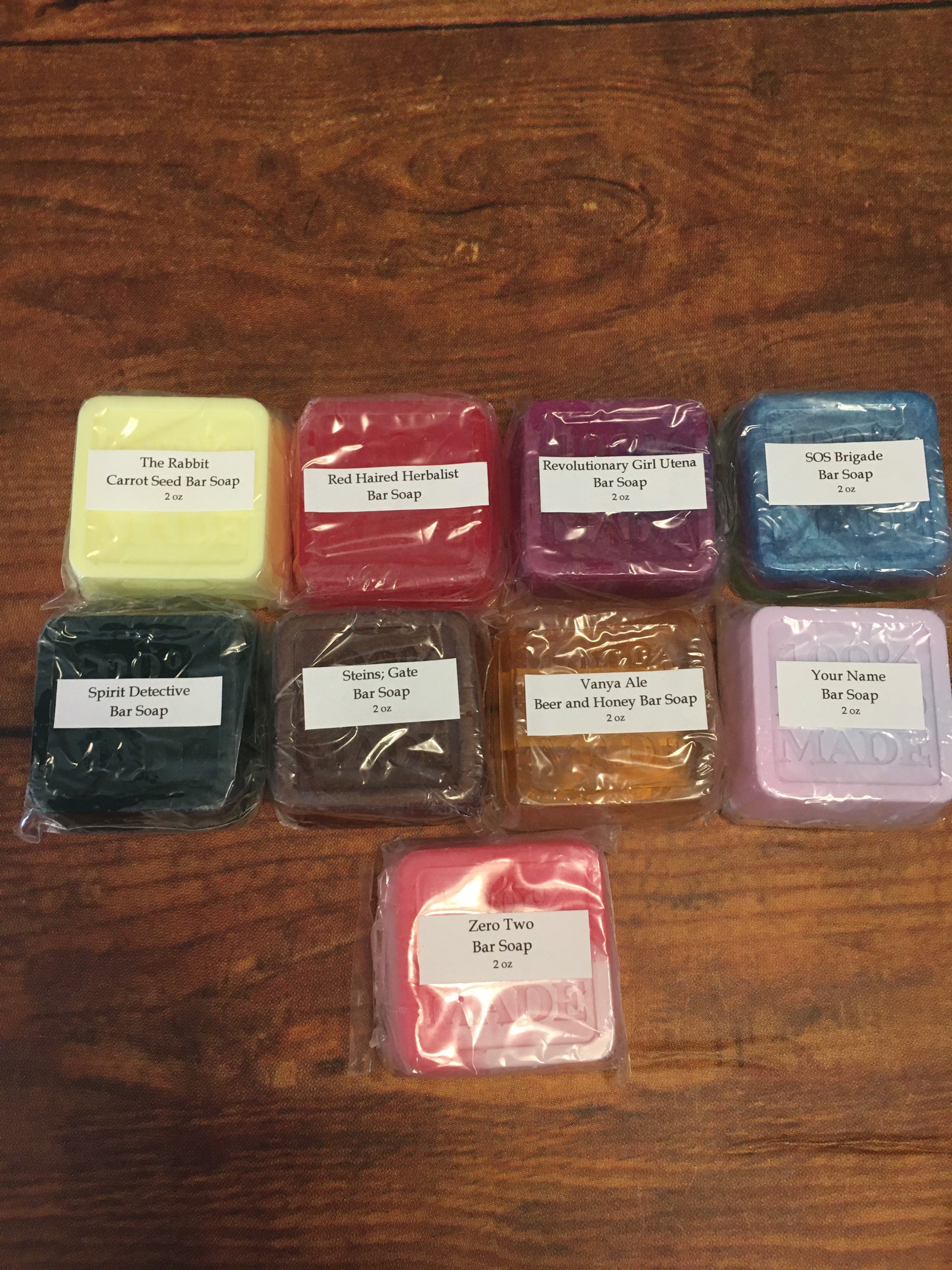 Anime Soap Bar Soap Handmade Soap Anime Gift Gift for Etsy UK