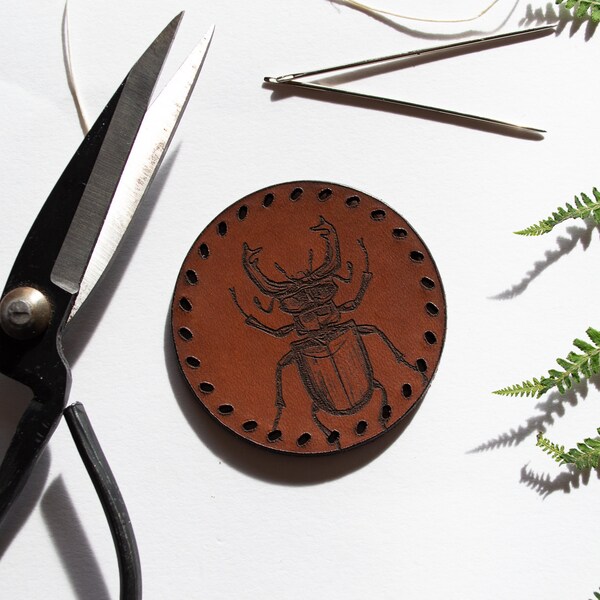 Leather Beetle Backpack - Etsy