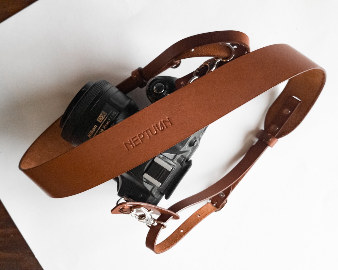 Sangle pour Appareil Photo en cuir marron Courroie Appareil - Etsy France