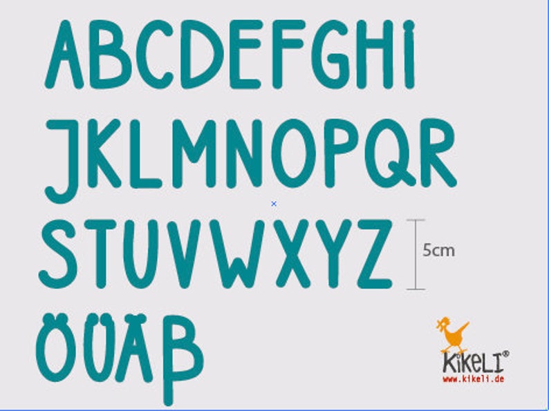 Wall Sticker Letter-3 PCs