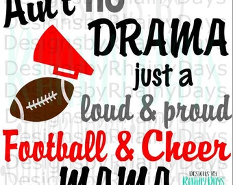 Download Football Cheer Mom T Etsy