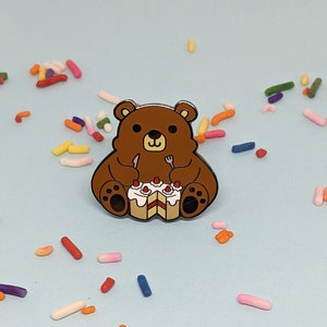 I&#39;m Beary Hungry Enamel Pin
