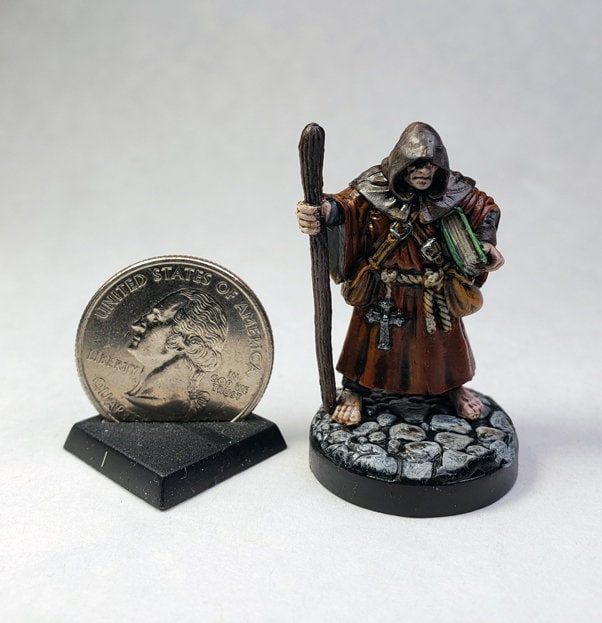 Pathfinder SAJAN Monk Iconic – Reaper Bones Miniatura 89018 – 35mm – Non Verniciata