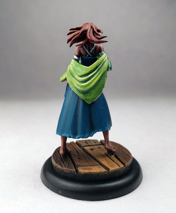 Hollow Waif Malifaux / D&D Mad Sorceress Monk Rogue Wench
