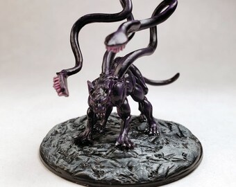 Displacer Beast / Painted Wizkids Nolzur's Miniature / Dnd