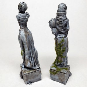 Painted Statue Mother, Father, Smith, Warrior, Maid, Crone, Wizard ...