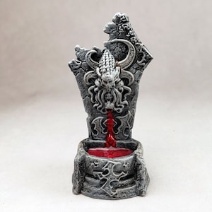 Chaosblutfontäne / Bemaltes Gelände / D&D Pathfinder Frostgrave D&D RPG WFB Gloomhaven HeroQuest Steampunk Feenmalerei