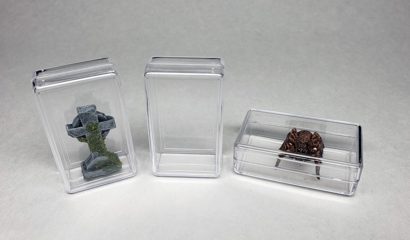 Dnd Mini Case Tiny Miniatures Display Box Case for D&D Dnd Pathfinder - Etsy