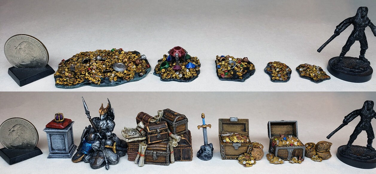 thumbnail image 2 of Reaper Miniatures Dungeon Dressing: Bar #77618 Bones Unpainted Plastic... 2 of 11