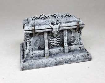 Knights Tomb & Sarcophagus Terrain Scenery for Tabletop 28mm D&D Warhammer 